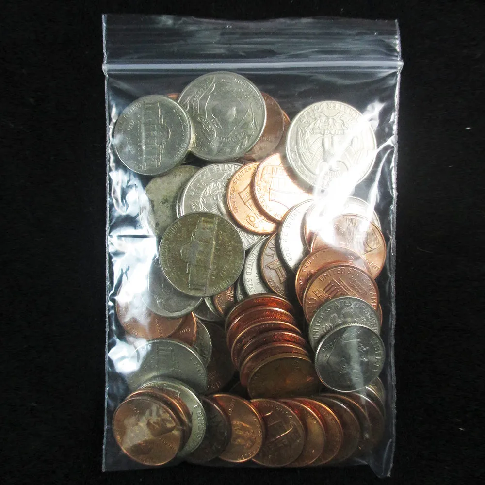 100 Baggies W 3" X 4" H Small Reclosable Clear Plastic Poly Bags 2.5ml