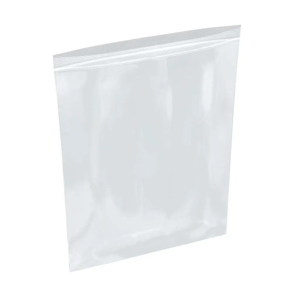 100 Clear Poly Bags 3MIL 7"x5" Reclosable Heavy Duty Plastic Small Zipper Baggie
