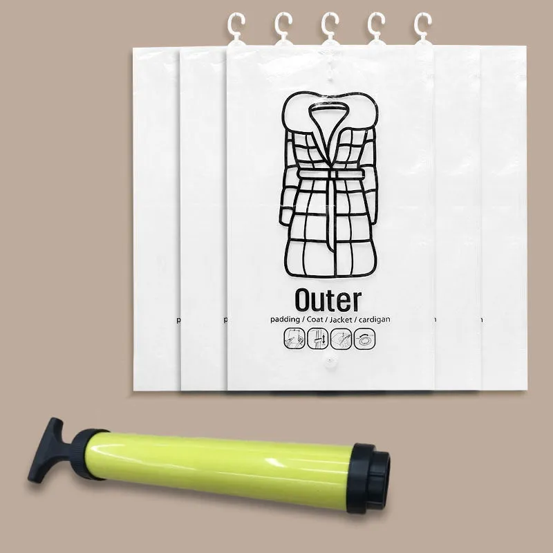  Hanging Vacuum Storage Bags