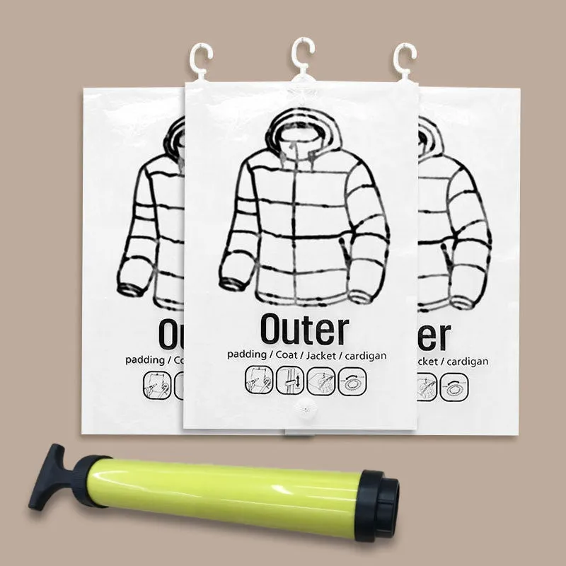  Hanging Vacuum Storage Bags