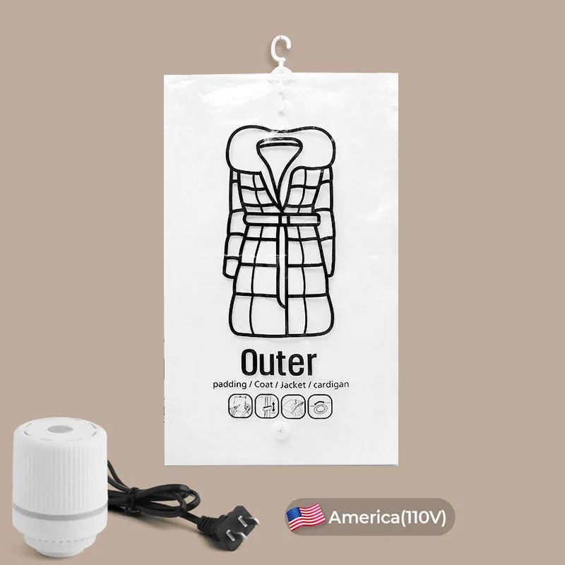  Hanging Vacuum Storage Bags
